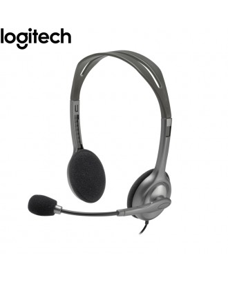 LOGITECH H110 WIRED STEREO HEADSET WITH DUAL 3.5MM